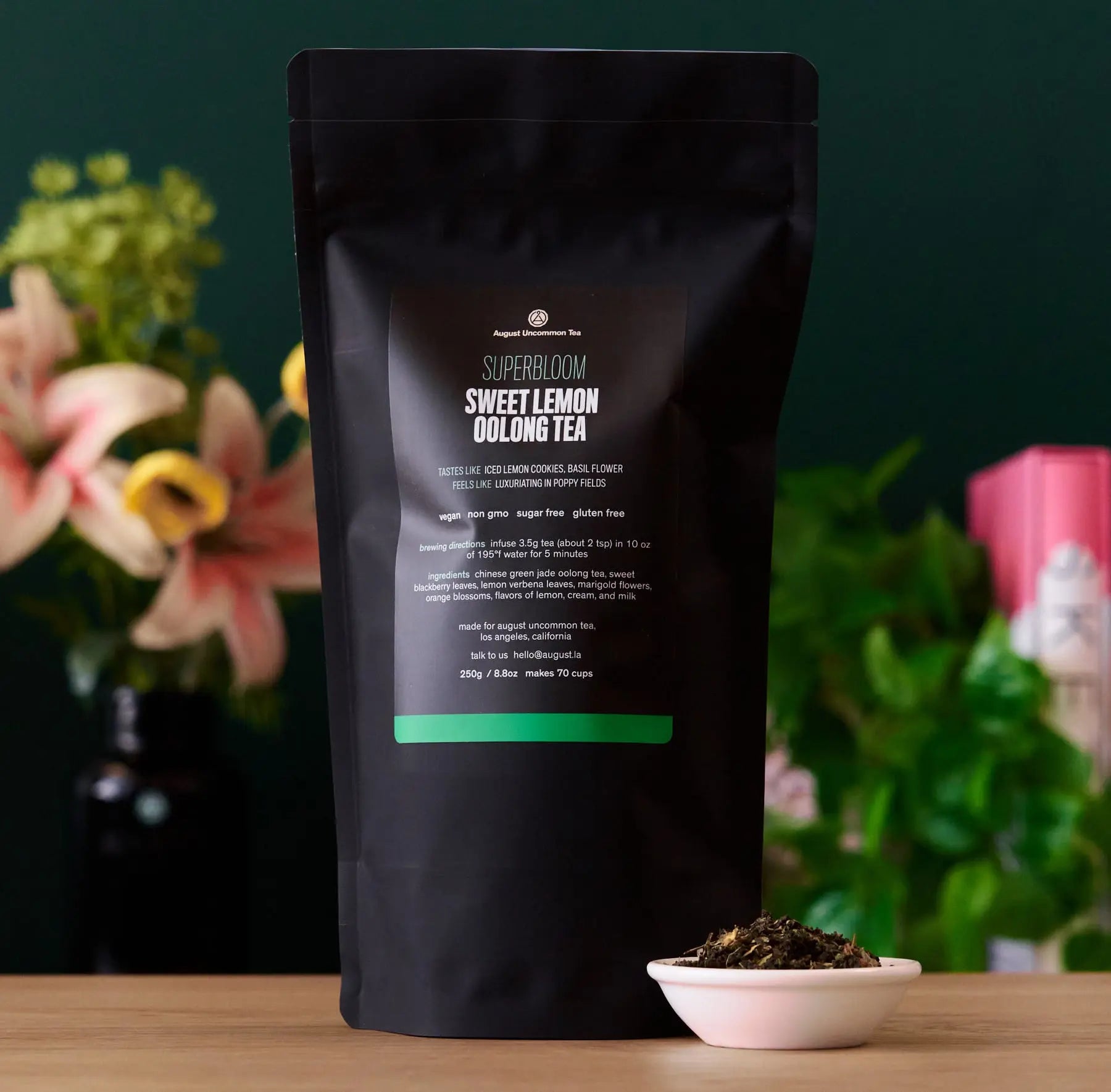 Superbloom - Sweet Lemon Oolong Green Tea