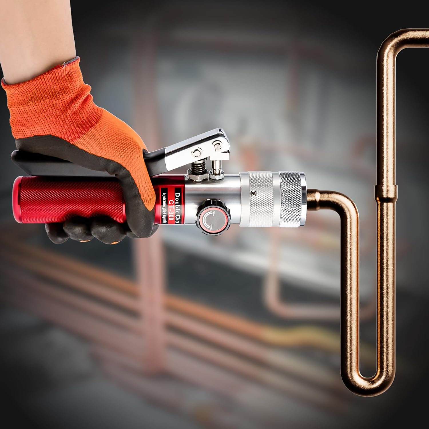 Hvac Swaging Tools Kit Hydraulic Copper Pipe Tube Expander Tool 3/8, 1/2, 5/8, 3/4,7/8,1,1-1/8 Inch