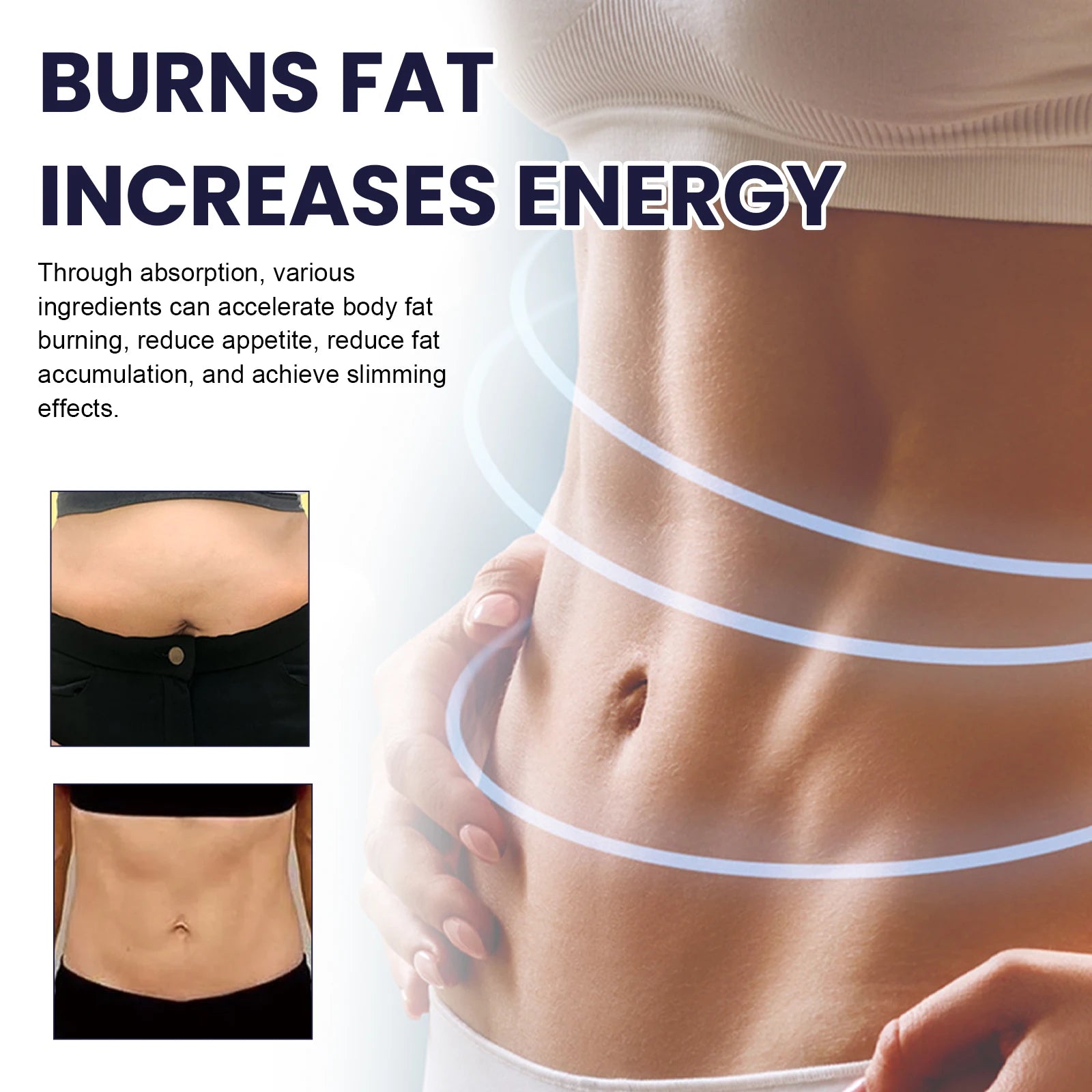 60ml Googeer Metabolic Enhancement Drops Tighten Abdominal Fat Body Slim Enhance Line Muscles Enhance Immunity Nursing Drops