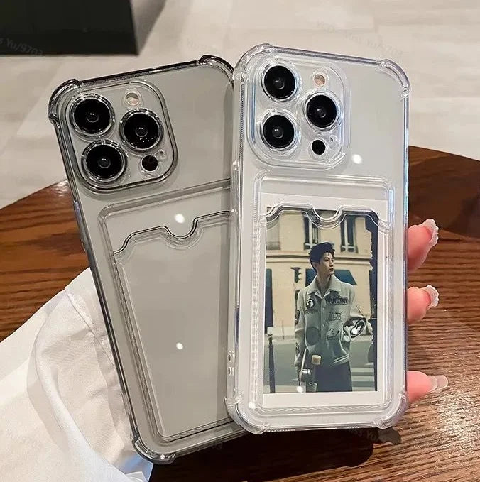 2025 New Custom Phone case TPU Four Corner Anti Drop Shock-absorbing Phone Protective Case, Suitable for iPhone 17/16/15..