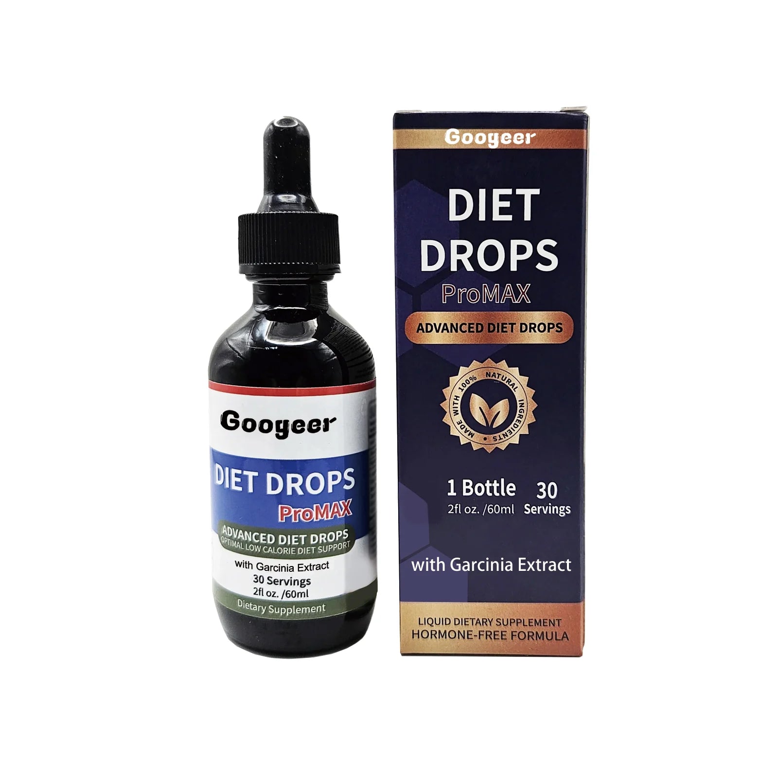 60ml Googeer Metabolic Enhancement Drops Tighten Abdominal Fat Body Slim Enhance Line Muscles Enhance Immunity Nursing Drops
