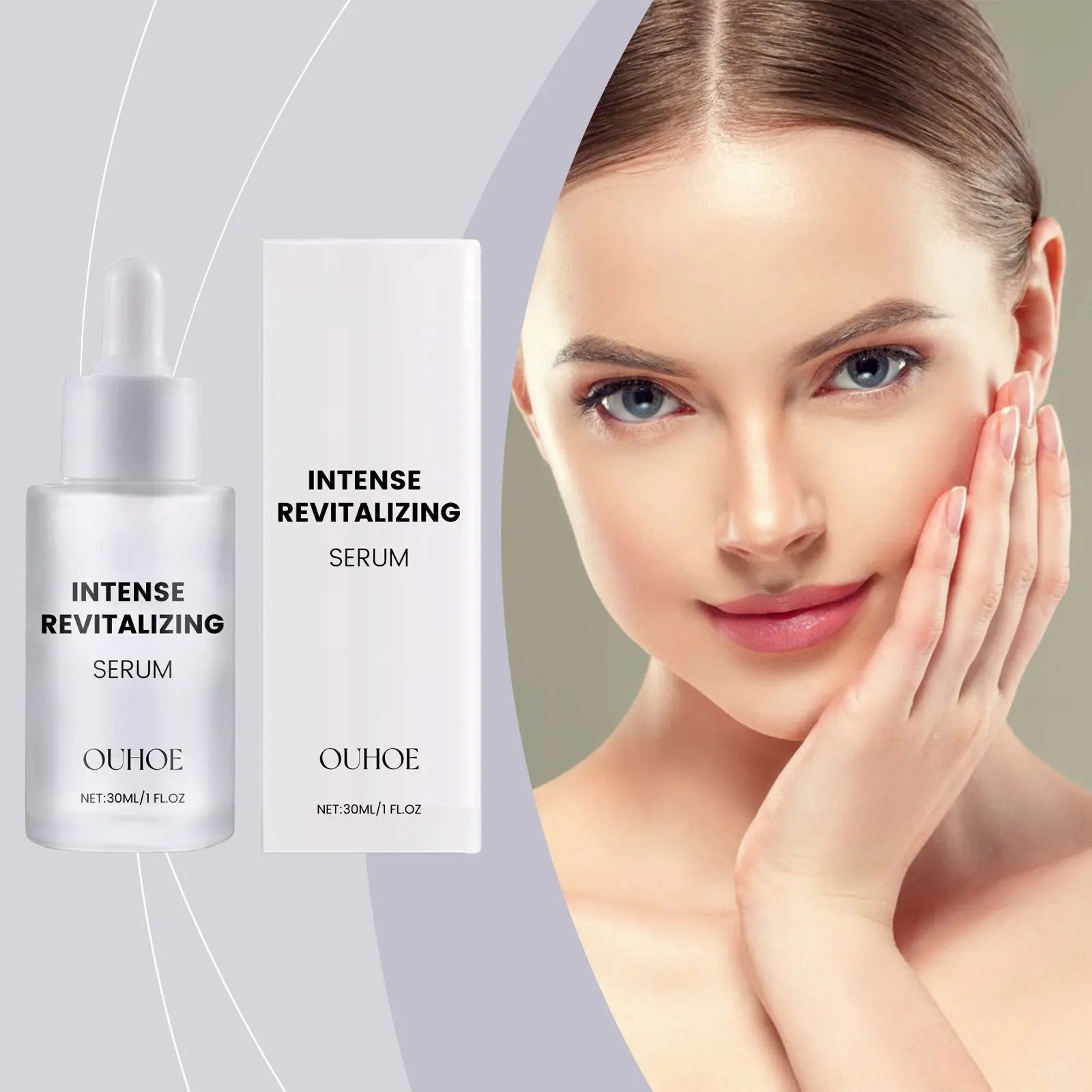 Ouhoe Brightening Essence Moisturizes Nourishes Skin Harmonizing Brightening The Complexion Deep Hydration for All Skin Types
