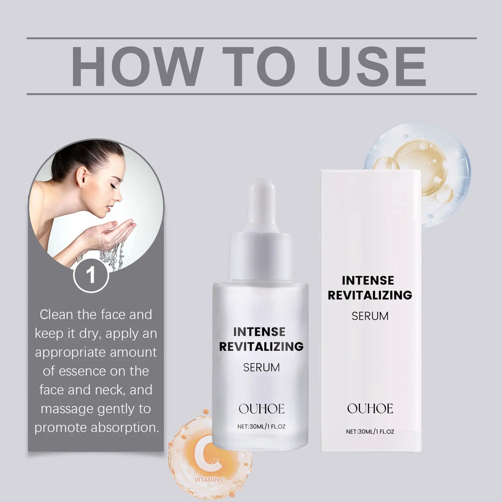 Ouhoe Brightening Essence Moisturizes Nourishes Skin Harmonizing Brightening The Complexion Deep Hydration for All Skin Types