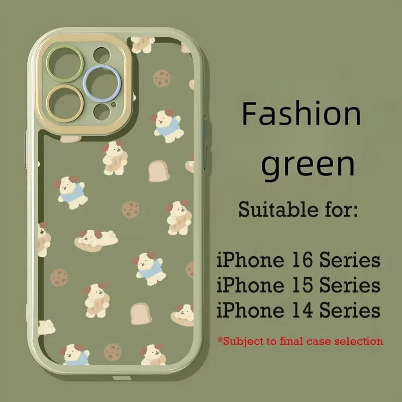 2025 New Custom Phone case TPU Four Corner Anti Drop Shock-absorbing Phone Protective Case, Suitable for iPhone 17/16/15..