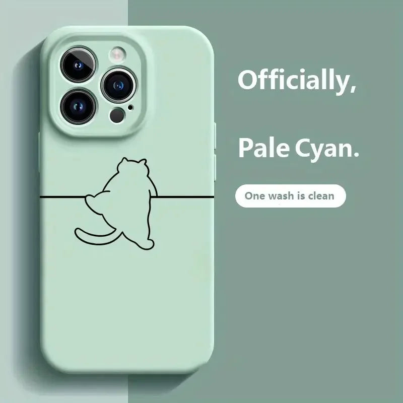 2025 New Custom Phone case TPU Four Corner Anti Drop Shock-absorbing Phone Protective Case, Suitable for iPhone 17/16/15..