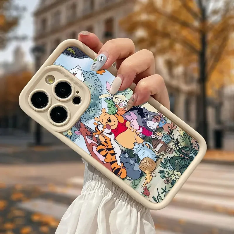 2025 New Custom Phone case TPU Four Corner Anti Drop Shock-absorbing Phone Protective Case, Suitable for iPhone 17/16/15..