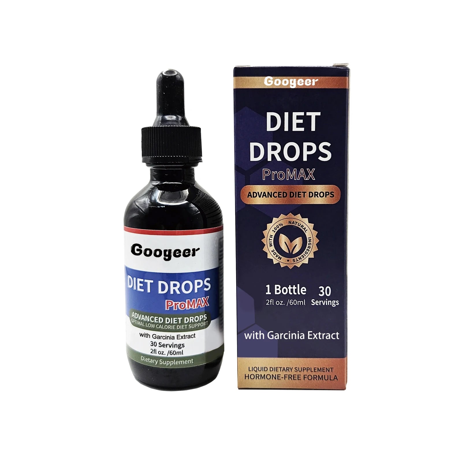 60ml Googeer Metabolic Enhancement Drops Tighten Abdominal Fat Body Slim Enhance Line Muscles Enhance Immunity Nursing Drops