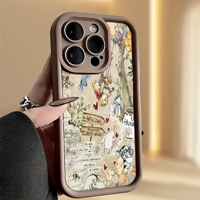 2025 New Custom Phone case TPU Four Corner Anti Drop Shock-absorbing Phone Protective Case, Suitable for iPhone 17/16/15..