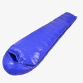 Bmaster Sports BMSB-1021 3 Season Unisex Winter Mummy Envelope Sleeping Bag Lined Duck Waterproof Outdoor Travel Flannel 400T