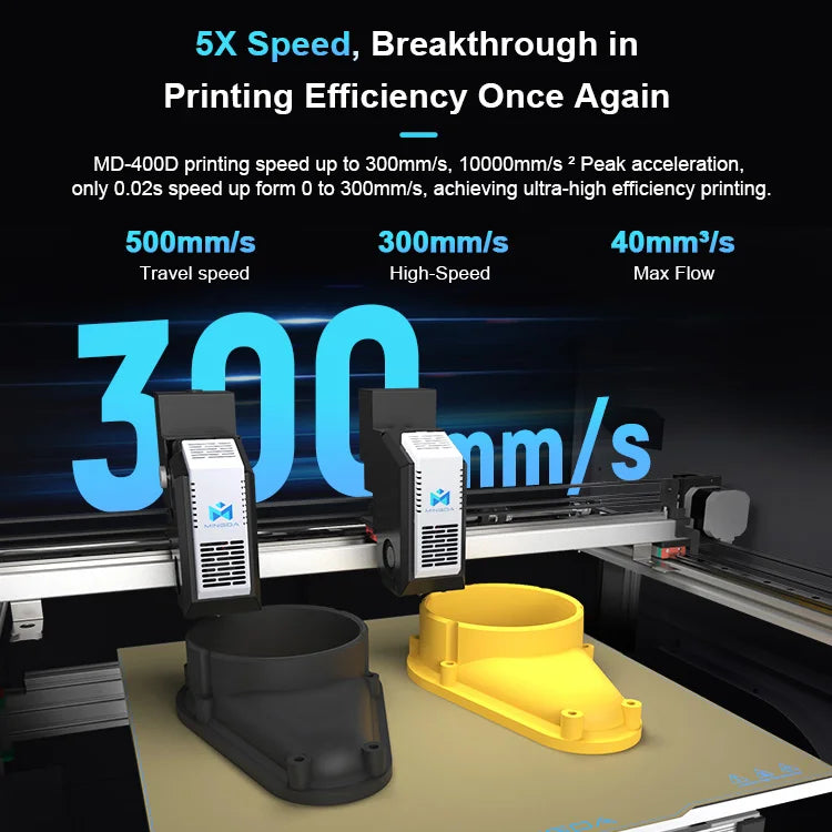 Hot Selling Industrial Printer 3d Electronic Kit Desktop 3d Printer 400*400*400mm Rapid Prototyping 3d Drucker