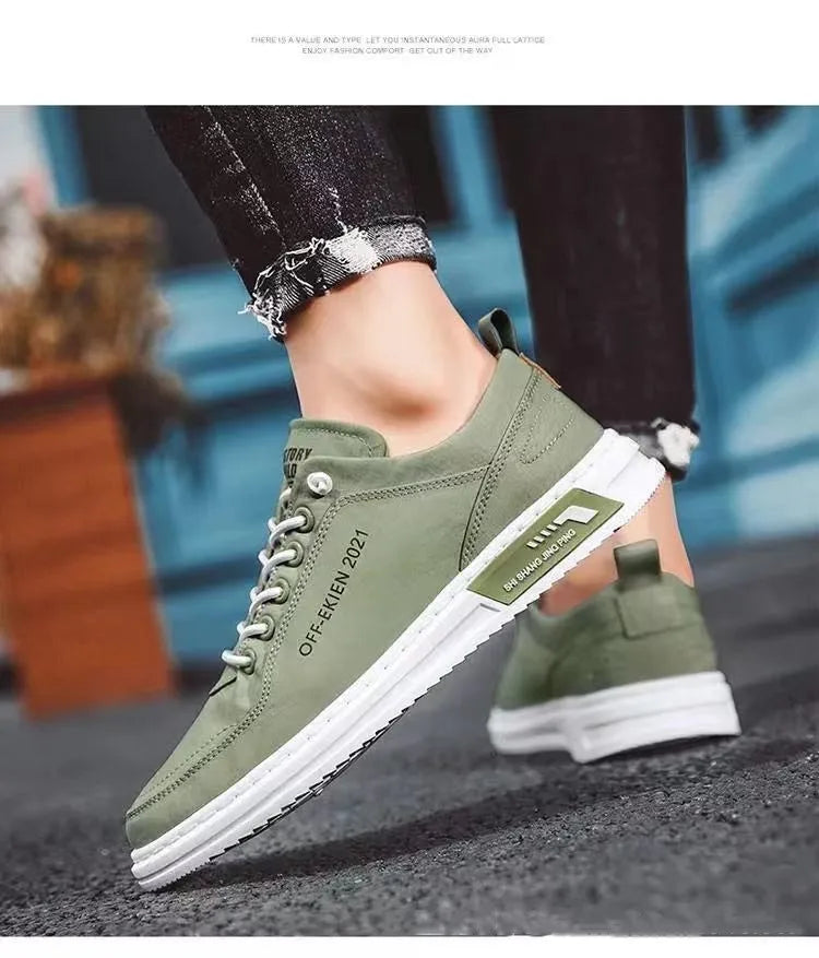 Men's 2022 New Ice Silk Versatile Soft Sole Casual Sports Men's Shoes Trendy Breathable Sports Shoes
