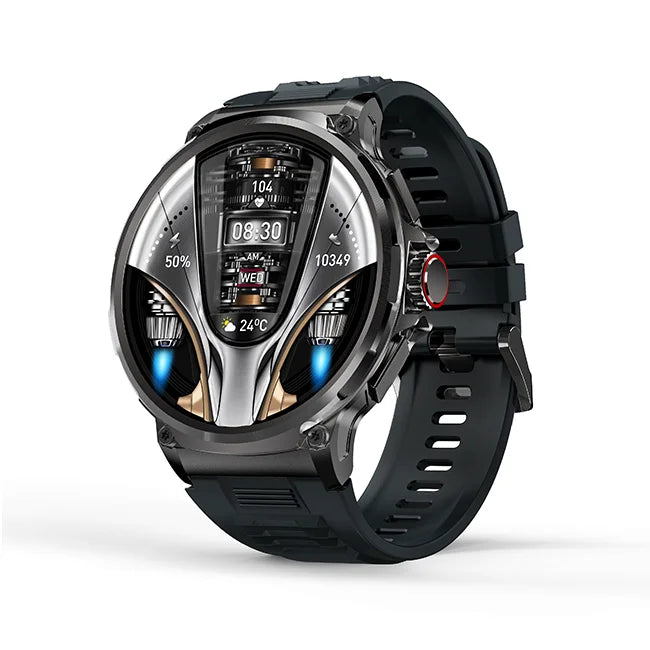 Smart Watch V69 1.85'' HD Large Screen Full Touch 710mAh Big Battery Outdoor Sports Waterproof BT Calling Smartwatch for Men