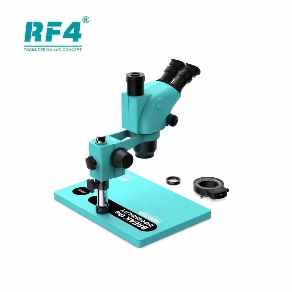 RF4 RF6565TVP Trinocular Stereo Microscope for Mobile Phone Repair/electronic Repair/Jewelry/carving