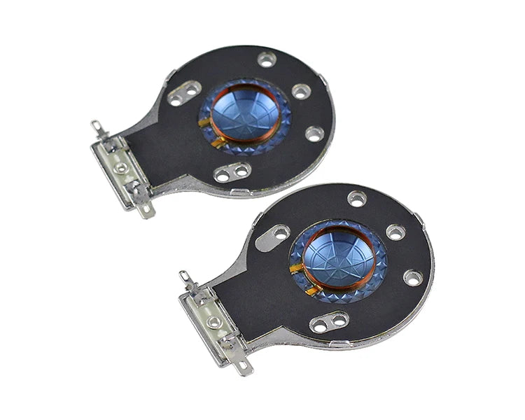 For JBL 2412H-1 2412 Tweeter Speaker Voice Coil Repair 24.8MM Horn Blue Diaphragm Titanium film Flat Special DIY 2pcs