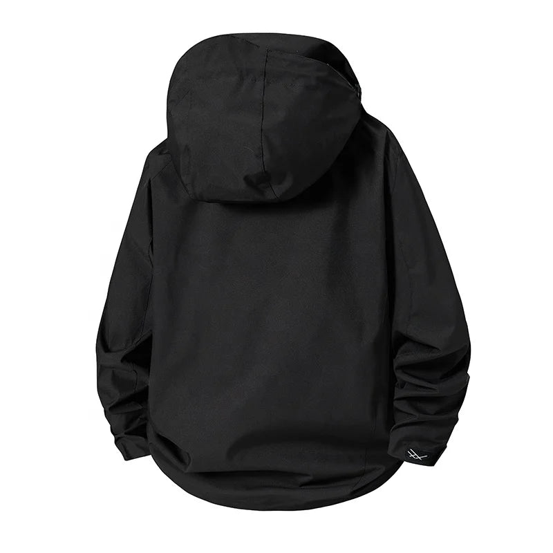 New Fashion Sports Windbreaker Outdoor Men's Jogging Sportswear Customized Reflective Waterproof Zipper Sports Jacket for Men