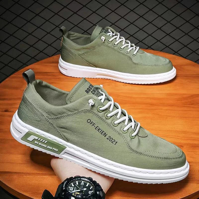 Men's 2022 New Ice Silk Versatile Soft Sole Casual Sports Men's Shoes Trendy Breathable Sports Shoes