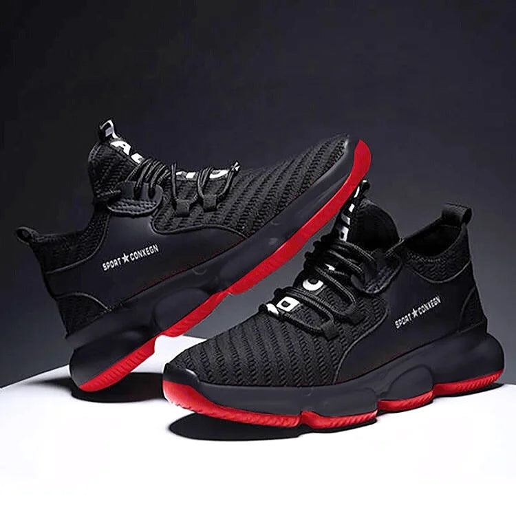 2022 Spring/Summer New Breathable Mesh Running Shoes Shock Absorbing Lightweight Fashion Student Casual Sports Running Shoes