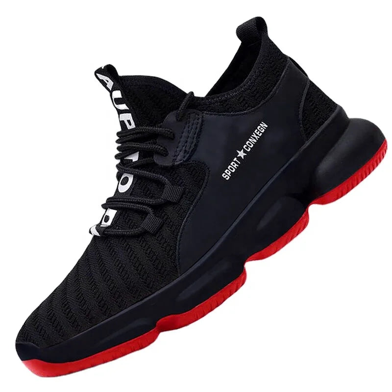 2022 Spring/Summer New Breathable Mesh Running Shoes Shock Absorbing Lightweight Fashion Student Casual Sports Running Shoes