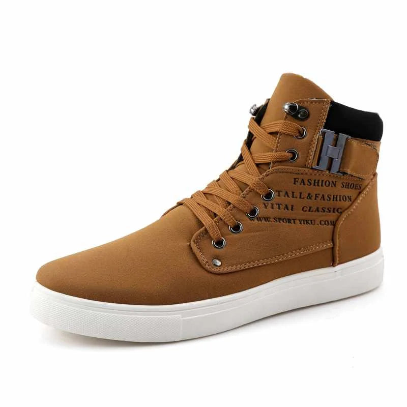 Fashionable China Wholesale Customized Your Own Brand Logo Student High Top Men's Sports Shoes Sneakers Men 2024 New Arrivals