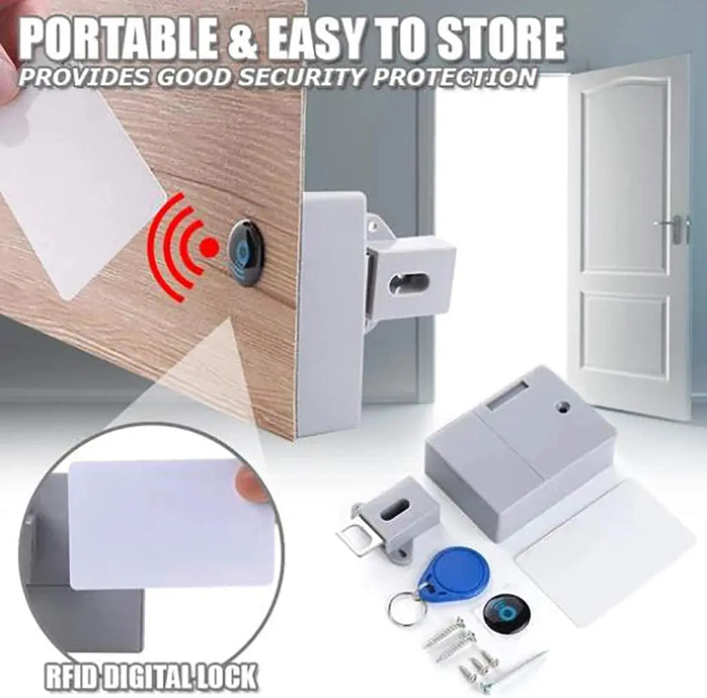 RFID DIY Hidden Safety Digital Cabinet Lock/invisible Magnetic Electronic Drawer Locks