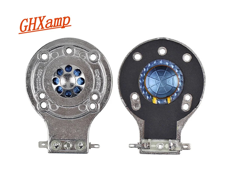 For JBL 2412H-1 2412 Tweeter Speaker Voice Coil Repair 24.8MM Horn Blue Diaphragm Titanium film Flat Special DIY 2pcs