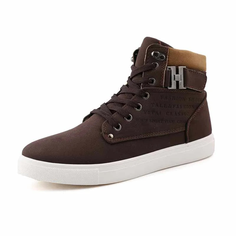 Fashionable China Wholesale Customized Your Own Brand Logo Student High Top Men's Sports Shoes Sneakers Men 2024 New Arrivals