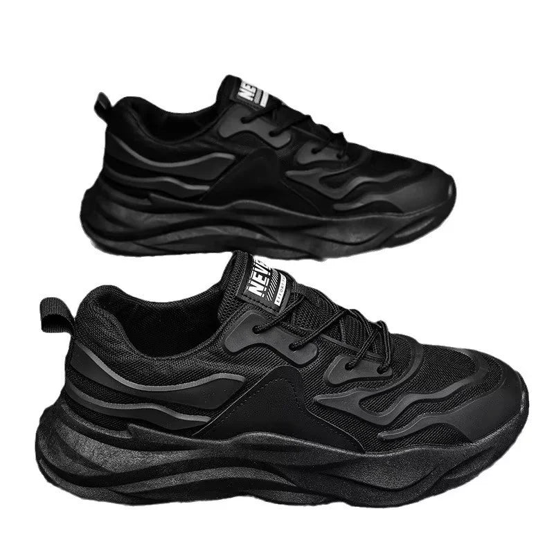 Stock Walking Style   New Breathable Workwear Shoes Versatile Men's Anti slip and Wear Resistant Leisure Sports Shoes