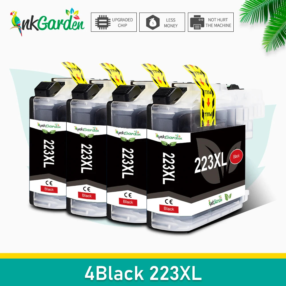 223 Cartridge Compatible For Brother LC223 LC 223XL LC Ink Cartridges DCP-J4120DW MFC-J4420DW J4620DW 4625DW Printer XL