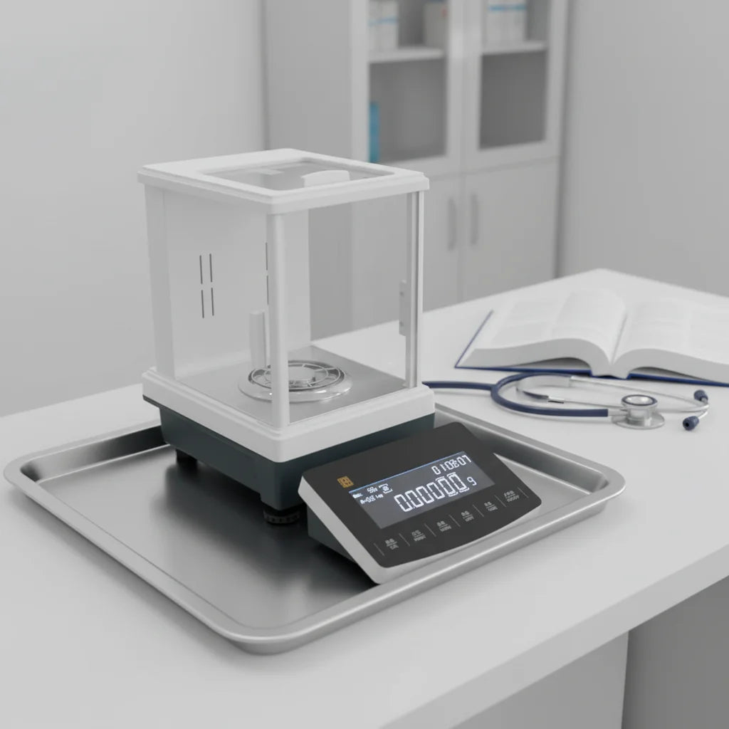 Lab Precision Electronic Analytical Balance 0.01mg 0.00001g Balance 5 Points Scale