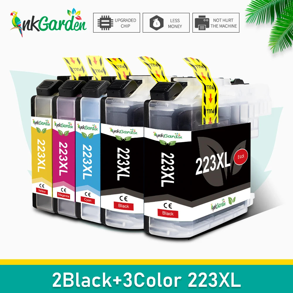223 Cartridge Compatible For Brother LC223 LC 223XL LC Ink Cartridges DCP-J4120DW MFC-J4420DW J4620DW 4625DW Printer XL