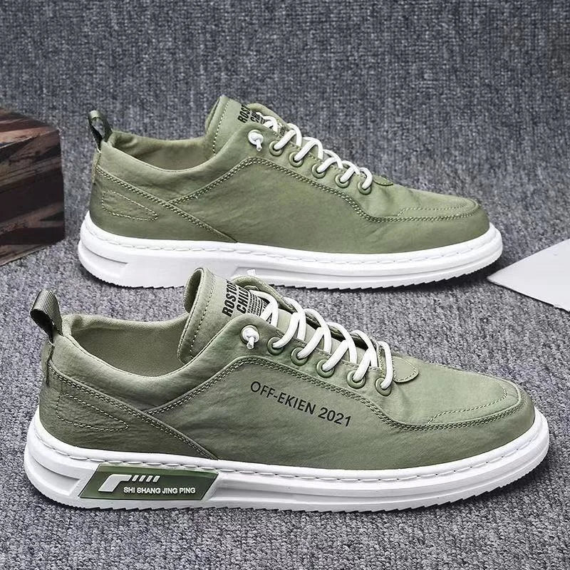 Men's 2022 New Ice Silk Versatile Soft Sole Casual Sports Men's Shoes Trendy Breathable Sports Shoes