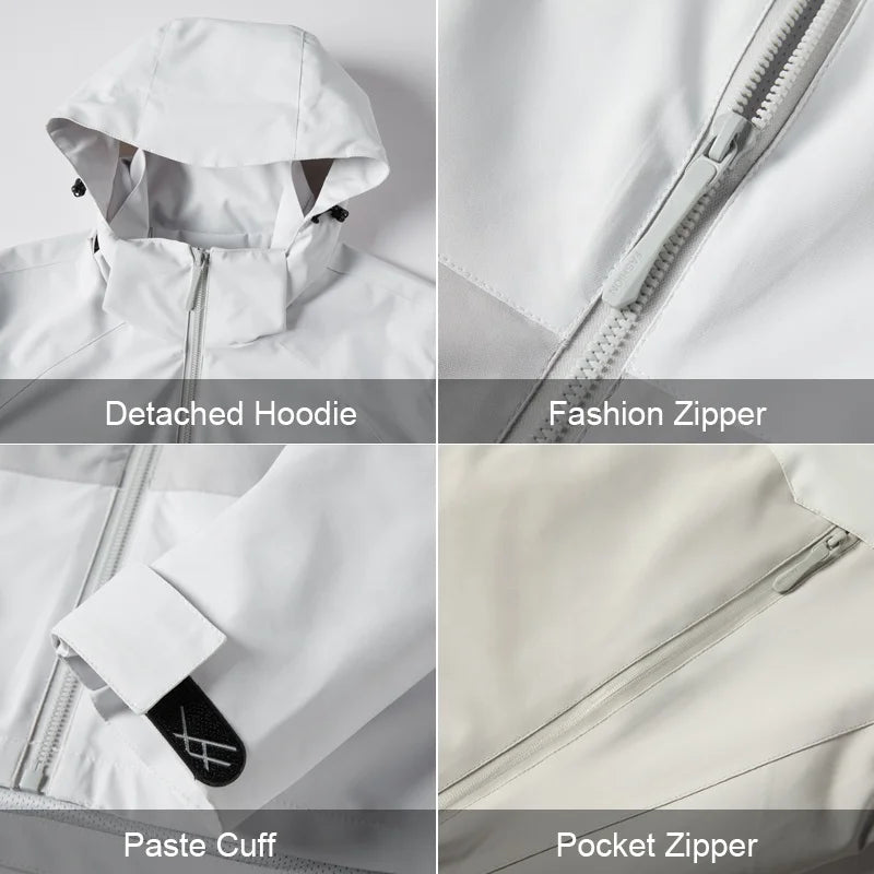 New Fashion Sports Windbreaker Outdoor Men's Jogging Sportswear Customized Reflective Waterproof Zipper Sports Jacket for Men