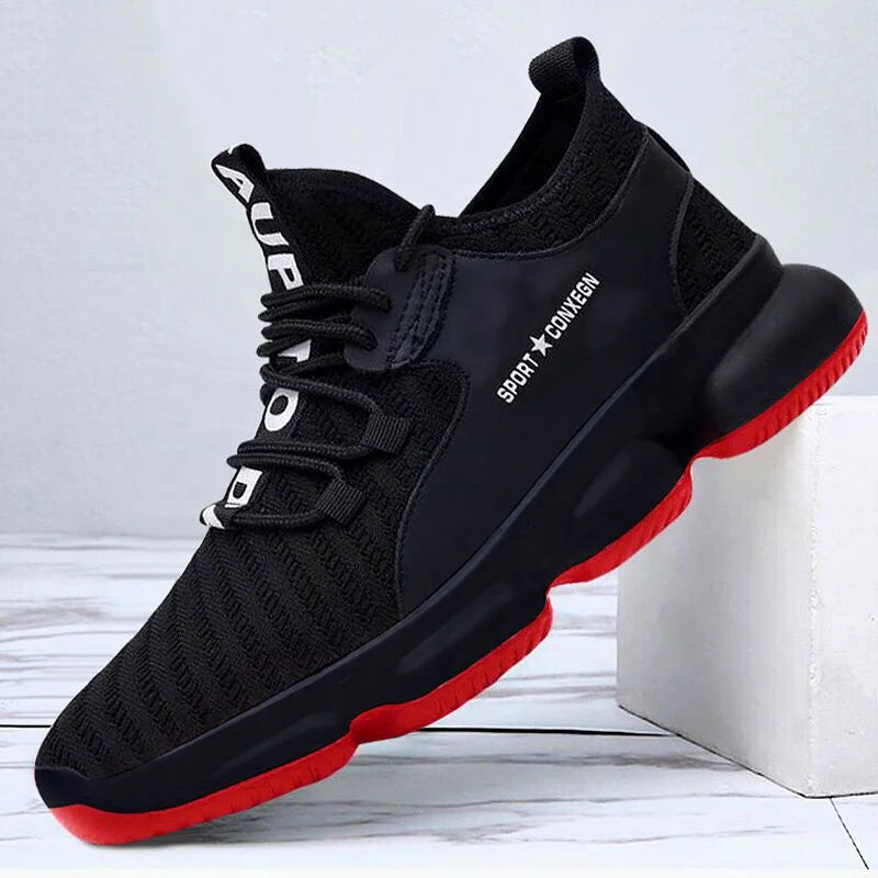 2022 Spring/Summer New Breathable Mesh Running Shoes Shock Absorbing Lightweight Fashion Student Casual Sports Running Shoes