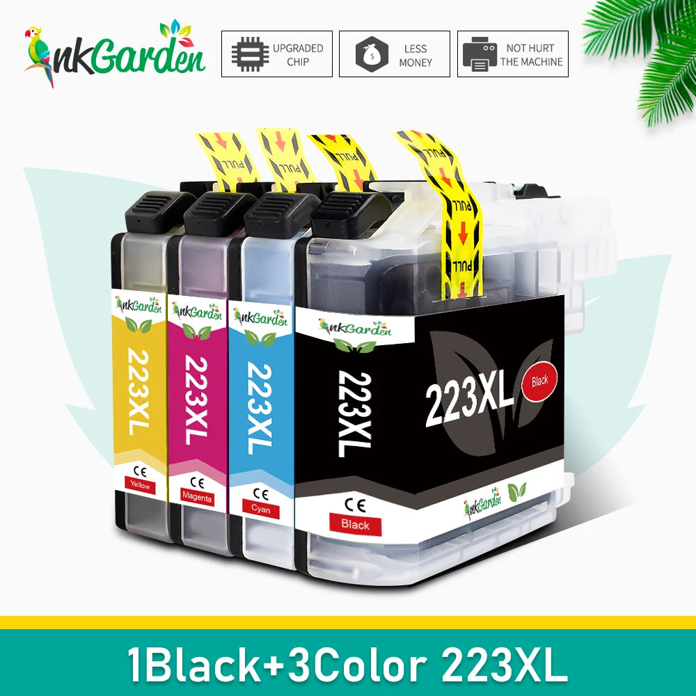 223 Cartridge Compatible For Brother LC223 LC 223XL LC Ink Cartridges DCP-J4120DW MFC-J4420DW J4620DW 4625DW Printer XL