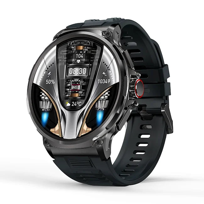 Smart Watch V69 1.85'' HD Large Screen Full Touch 710mAh Big Battery Outdoor Sports Waterproof BT Calling Smartwatch for Men