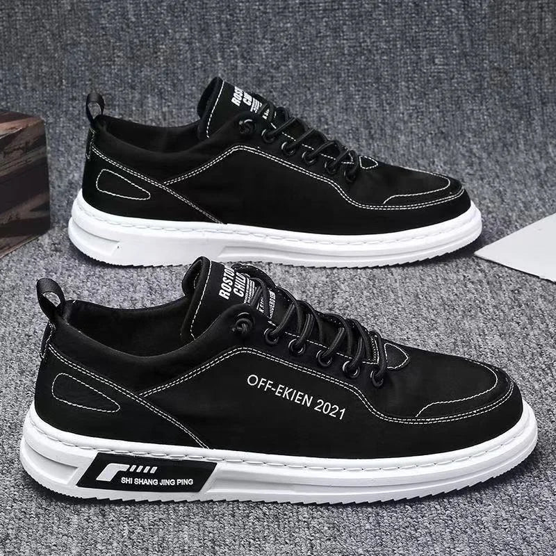 Men's 2022 New Ice Silk Versatile Soft Sole Casual Sports Men's Shoes Trendy Breathable Sports Shoes