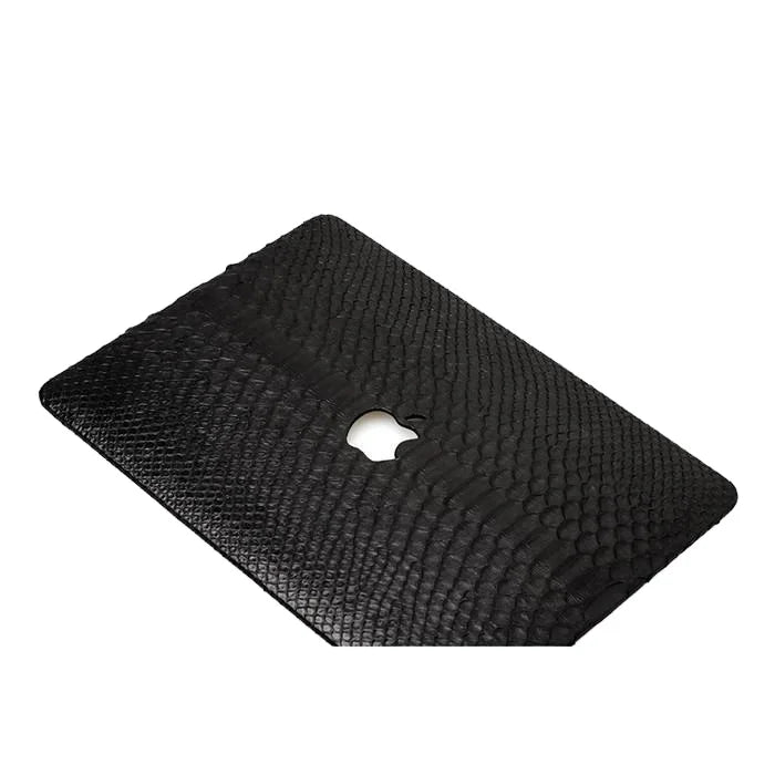 OEM ODM Custom New Fashion Luxury Genuine Snake Skin Leather Protected Cover Case for Macbook Air Pro Laptop