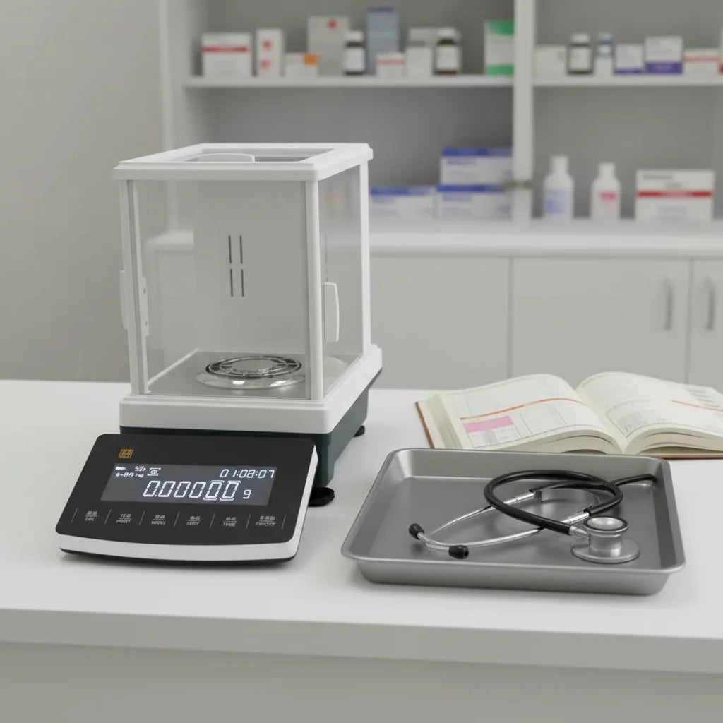 Lab Precision Electronic Analytical Balance 0.01mg 0.00001g Balance 5 Points Scale