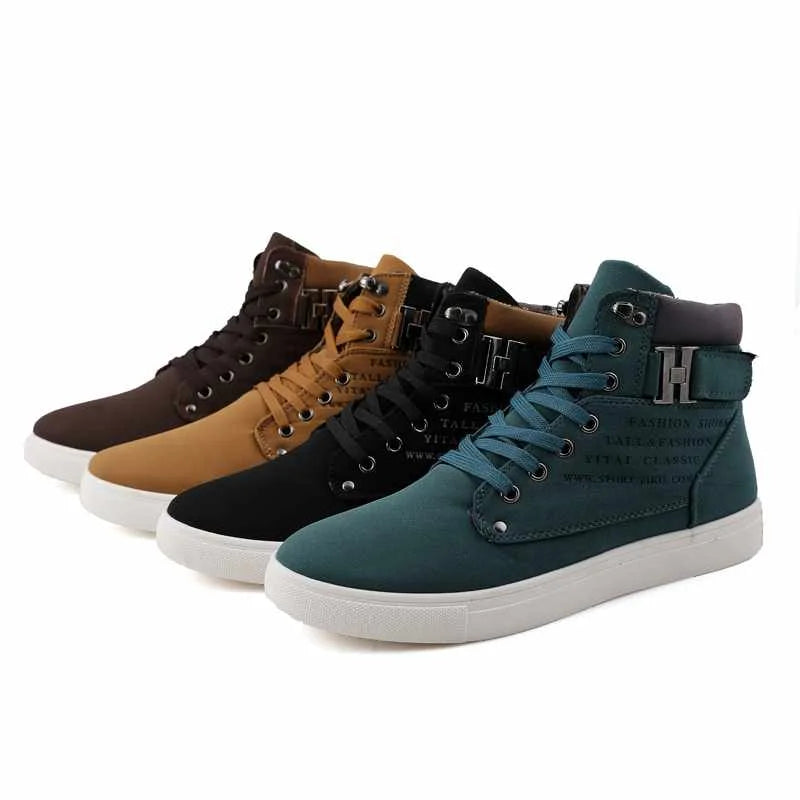 Fashionable China Wholesale Customized Your Own Brand Logo Student High Top Men's Sports Shoes Sneakers Men 2024 New Arrivals