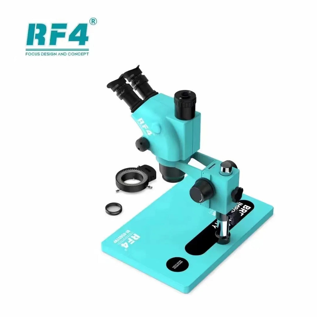 RF4 RF6565TVP Trinocular Stereo Microscope for Mobile Phone Repair/electronic Repair/Jewelry/carving