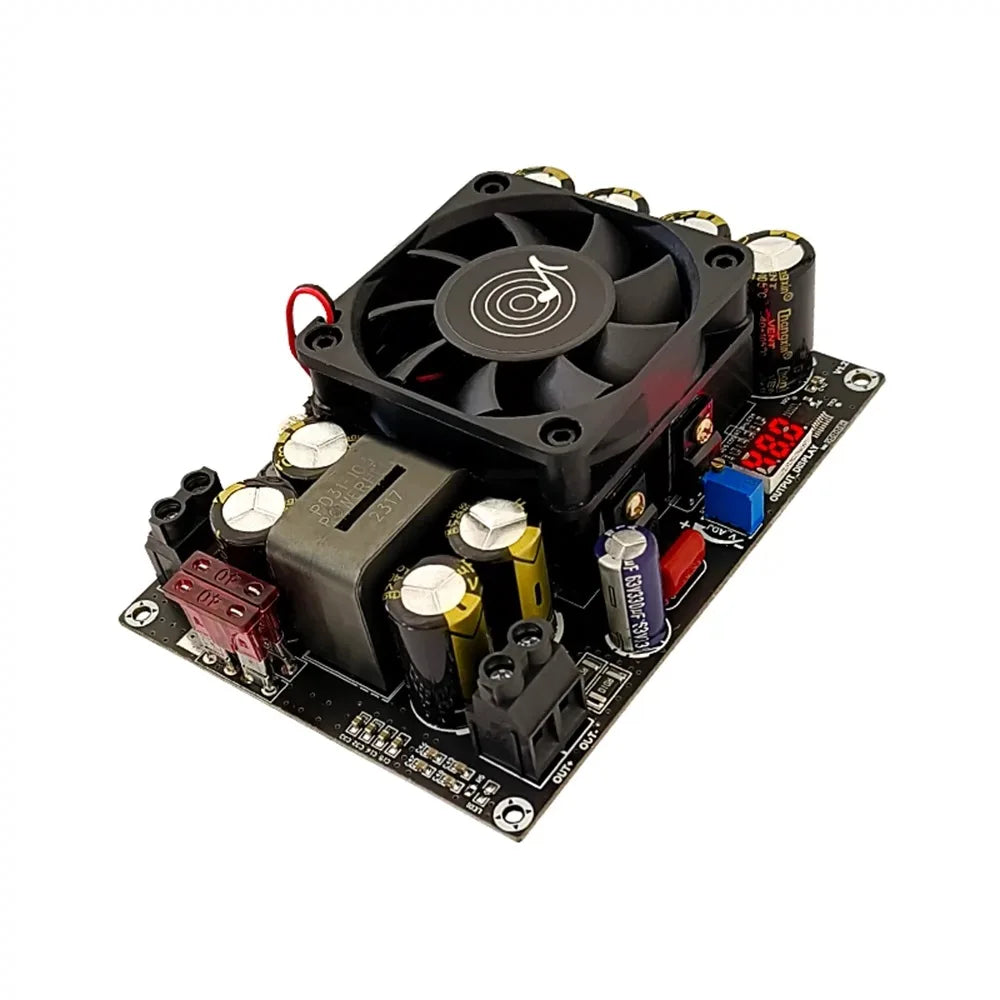 500W Adjustable Boost Module Board with Voltage Display DC12V-24V to 24V-50V Electronic Modules and Kits