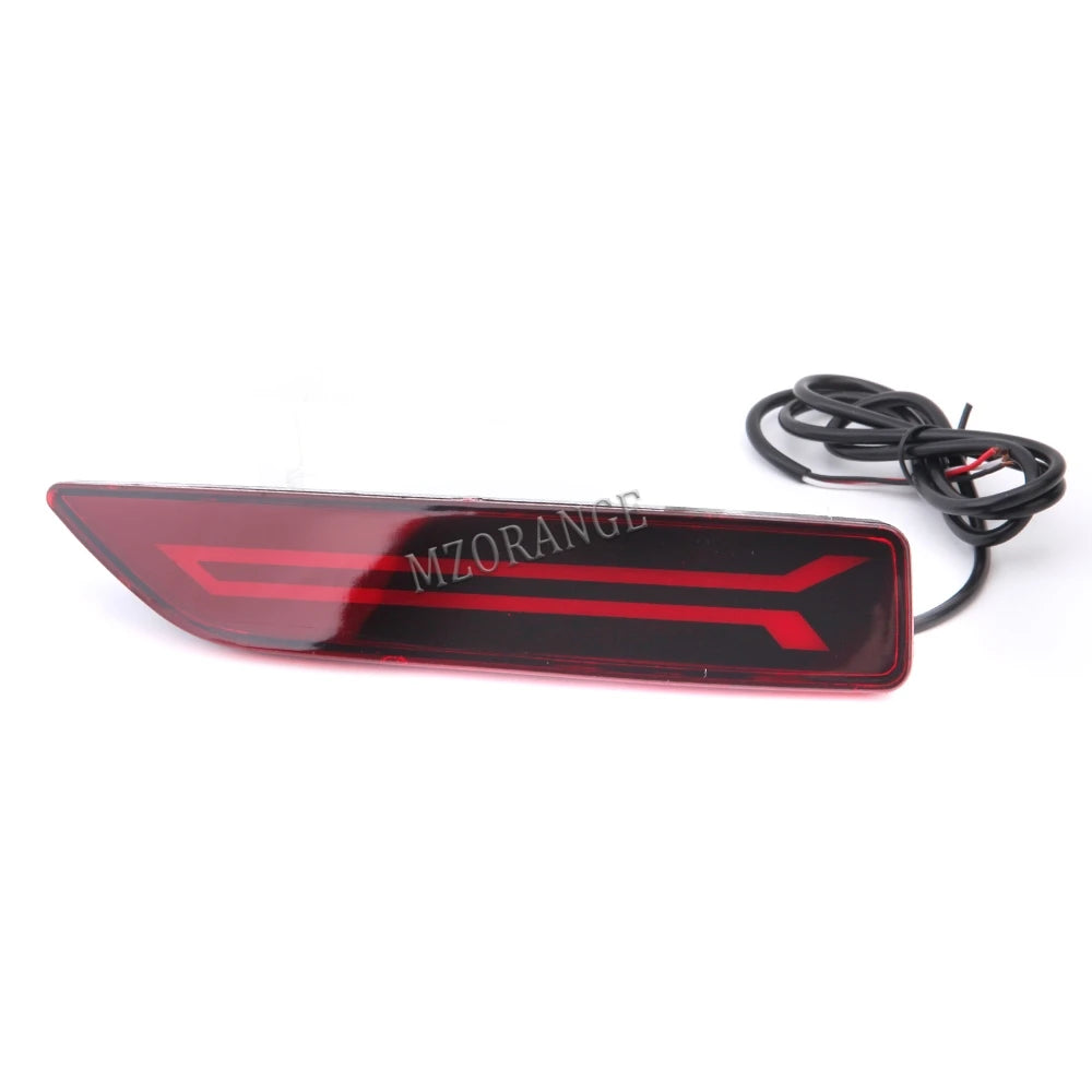 MZORANGE LED Rear Bumper Light For Honda CRV CR-V 2007 2008 2009 Brake Reflector Light Rear Fog Lamp Car Accessories
