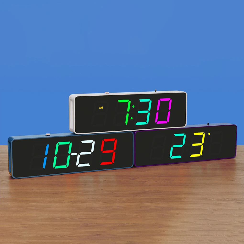 ESP8266 IoT Colorful WiFi Clock Kit Intelligent Electronic Clock DIY Welding Practice Parts Set Automatic Time Synchronization