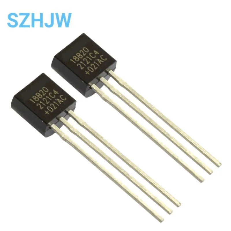 5/10/20/50/100PCS/LOT Sensor Electronic Chip DS1820 TO-92 18B20 Chips Temperature Sensor IC Diy Electronic
