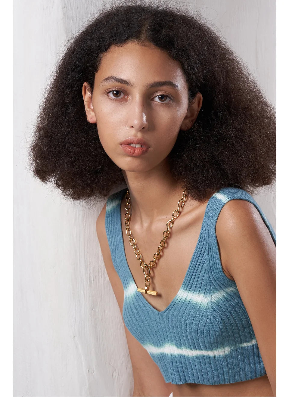 ENFASHION Hanging Bar Pendant Necklace For Women Gold Color Necklaces Fashion Jewelry Stainless Steel Bijoux Femme Party P213232