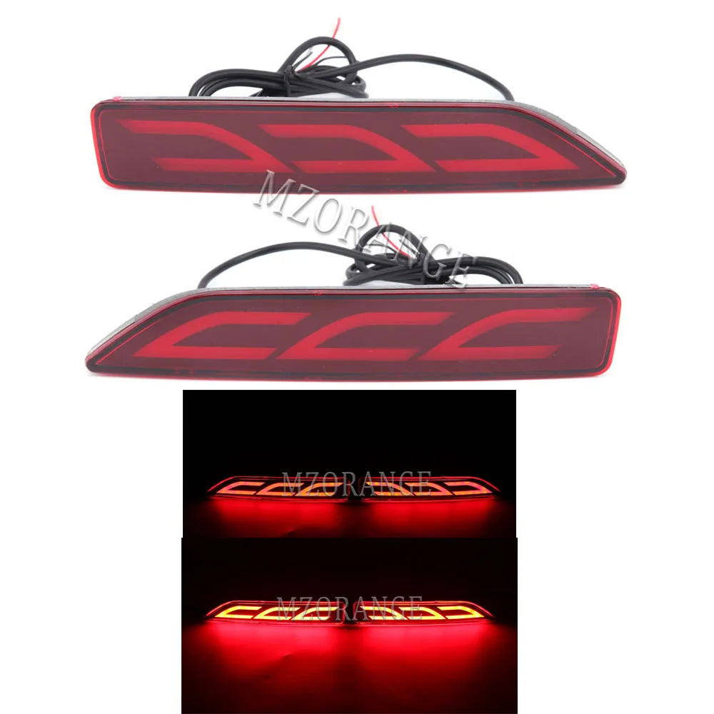 MZORANGE LED Rear Bumper Light For Honda CRV CR-V 2007 2008 2009 Brake Reflector Light Rear Fog Lamp Car Accessories