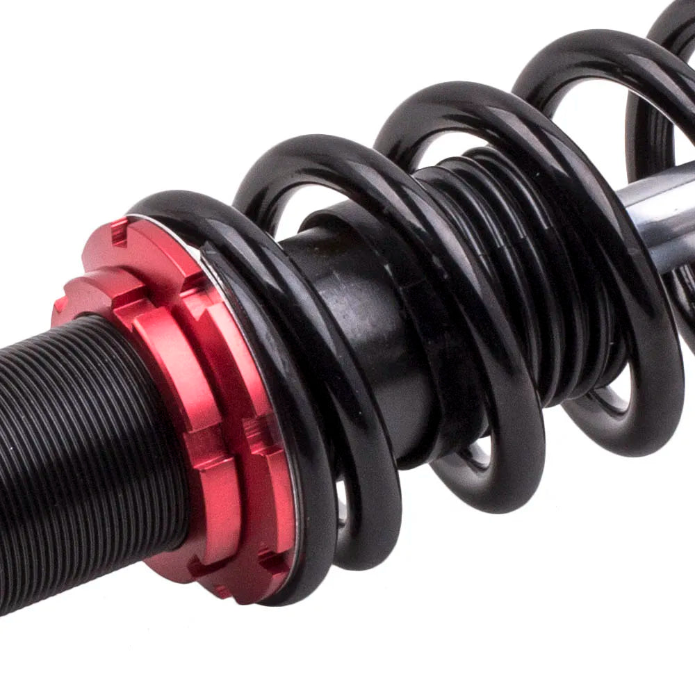 4pcs Coilover Shocks Kits for Dodge Neon 2000-2005 & SRT-4 2003-2005 24 Ways Adj. Damper Red Suspension