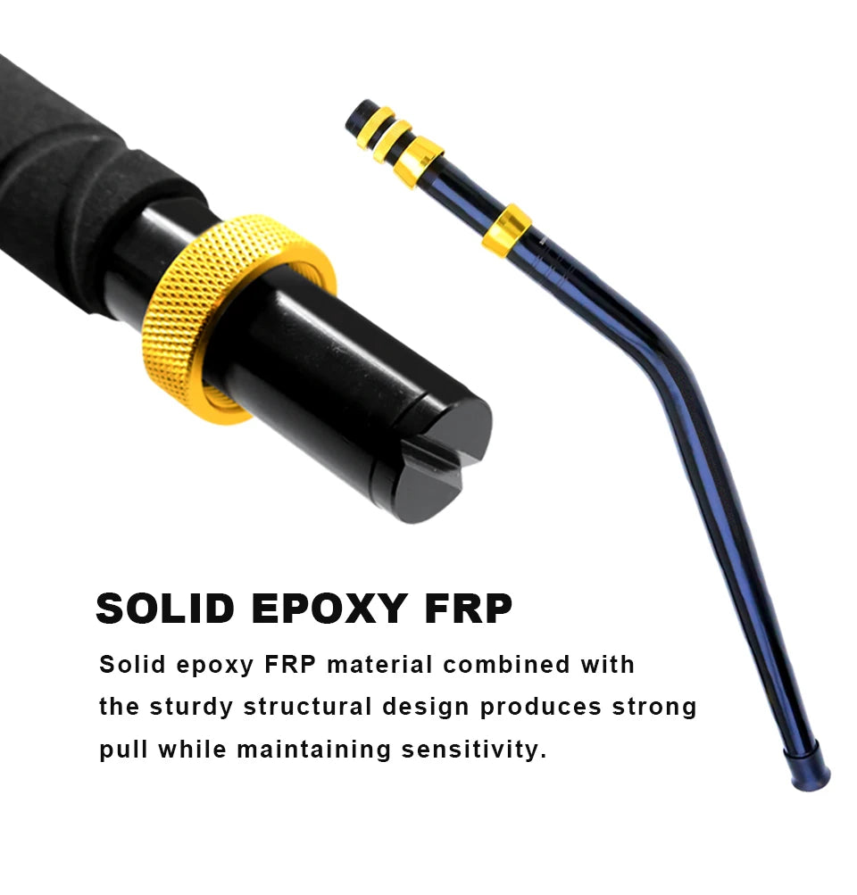 1.8m Sea Fishing Heavy Fishing Rod Goods 3+1 Roller Guid 80LBS 100LBS 130LBS Big Game Boat Trolling Rod Winter Rod Tuna