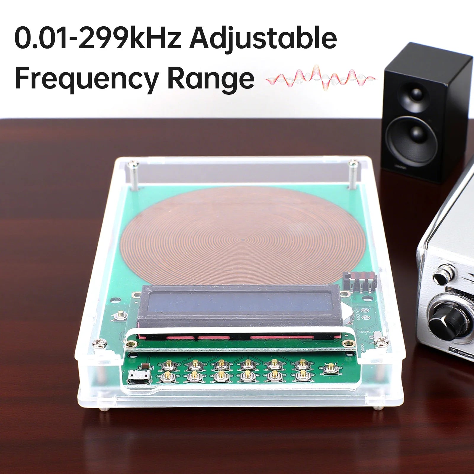 Schumann Waves Generator 7.83Hz Frequency Generator Ultra-Low Frequency Pulse Generator Resonator Schumann Wave Enhancer-Nature