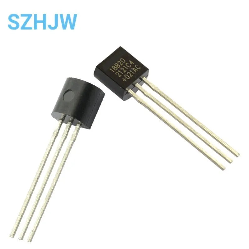 5/10/20/50/100PCS/LOT Sensor Electronic Chip DS1820 TO-92 18B20 Chips Temperature Sensor IC Diy Electronic